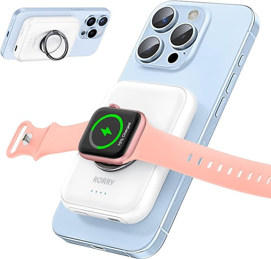Experience Seamless Charging with RORRY's Magsafe Portable Charger