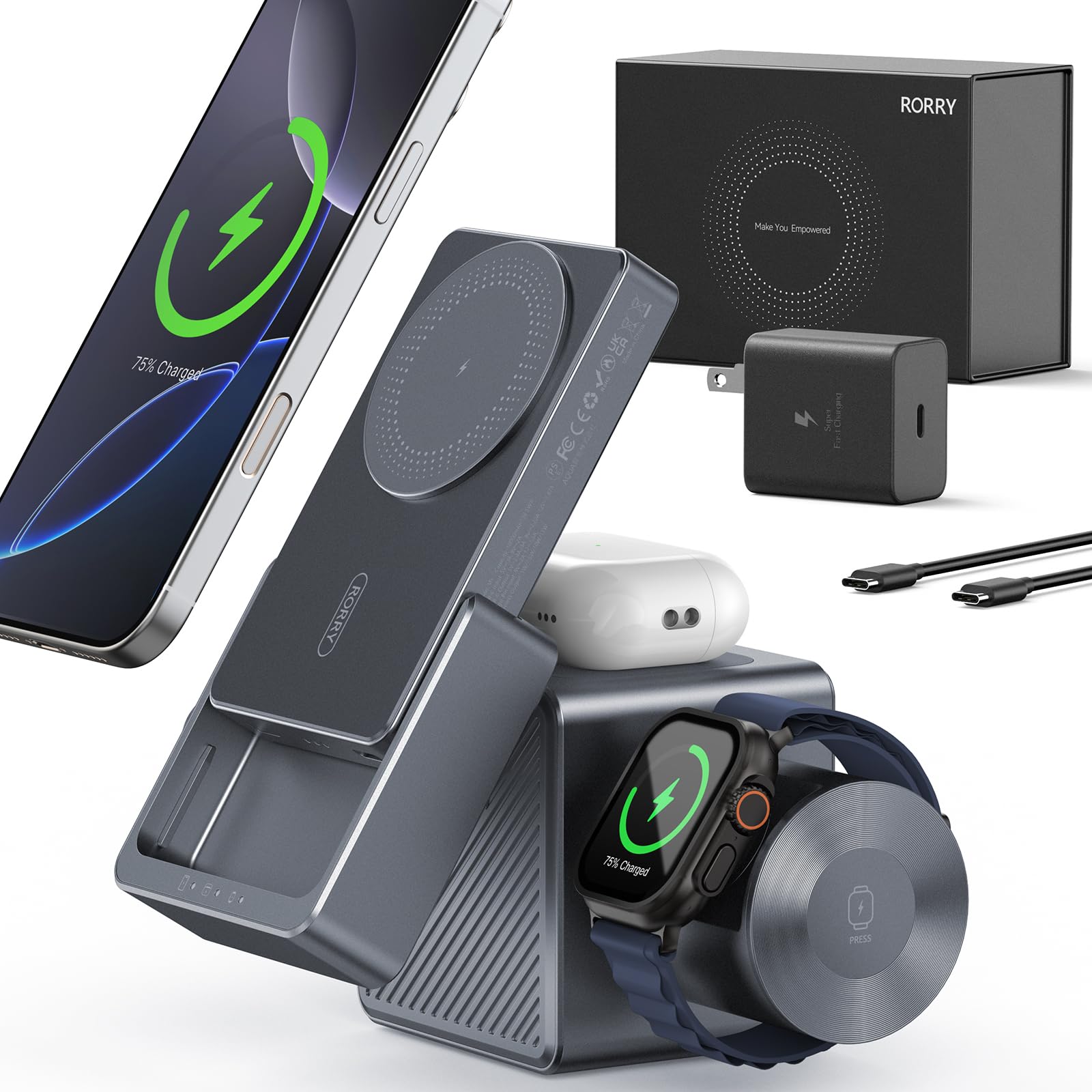 RORRY in Charging Station for Apple, for Magsafe Wireless