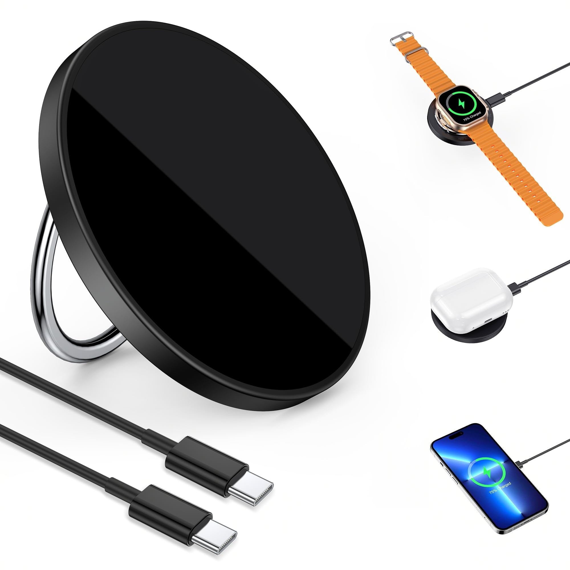 Qi wireless discount charger apple watch